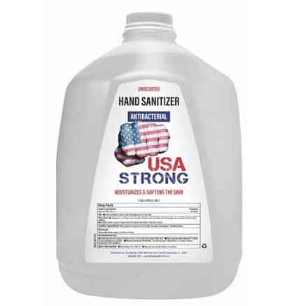 1 Gallon 4-Pack Hand Sanitizer